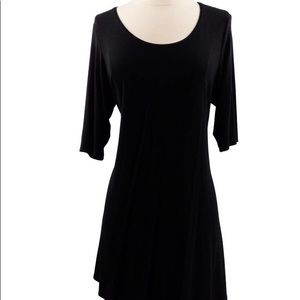 🇫🇷EILEEN FISHER TUNIC XL 3/4 Elbow Sleeves, A-Line Cut, Excellent Condition!